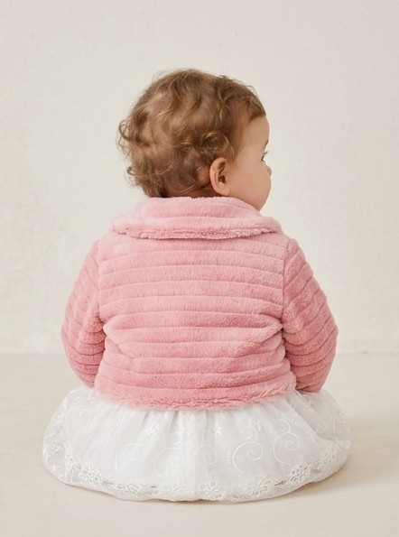 Elbise Pembe Beyaz