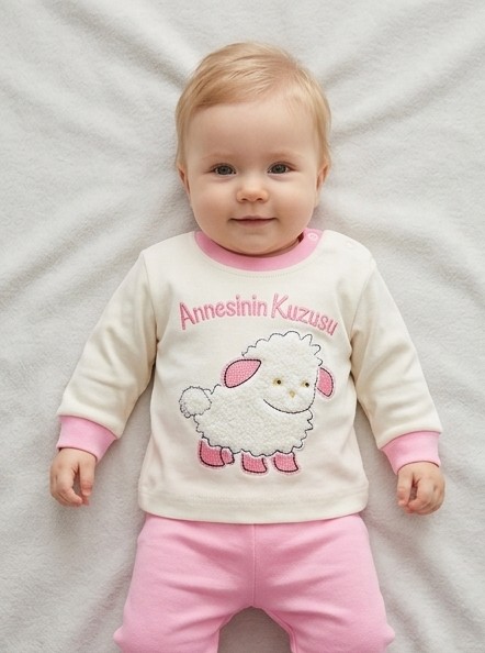 Takım Beyaz Pembe